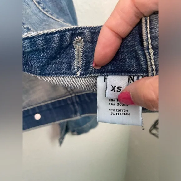 Vintage Hudson Denim Jeans Cropped Jacket Women’s Size XS - Picture 5 of 14